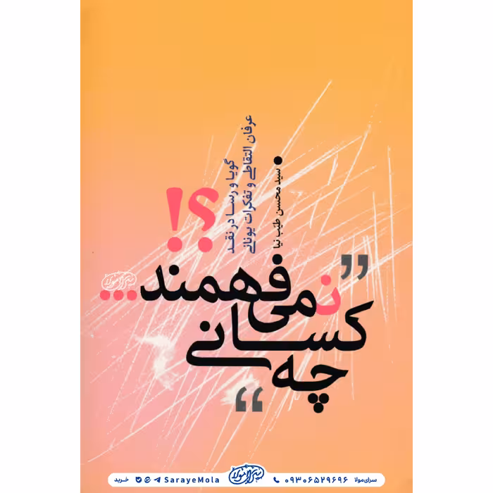 کتاب چه کسانی نمی فهمند 