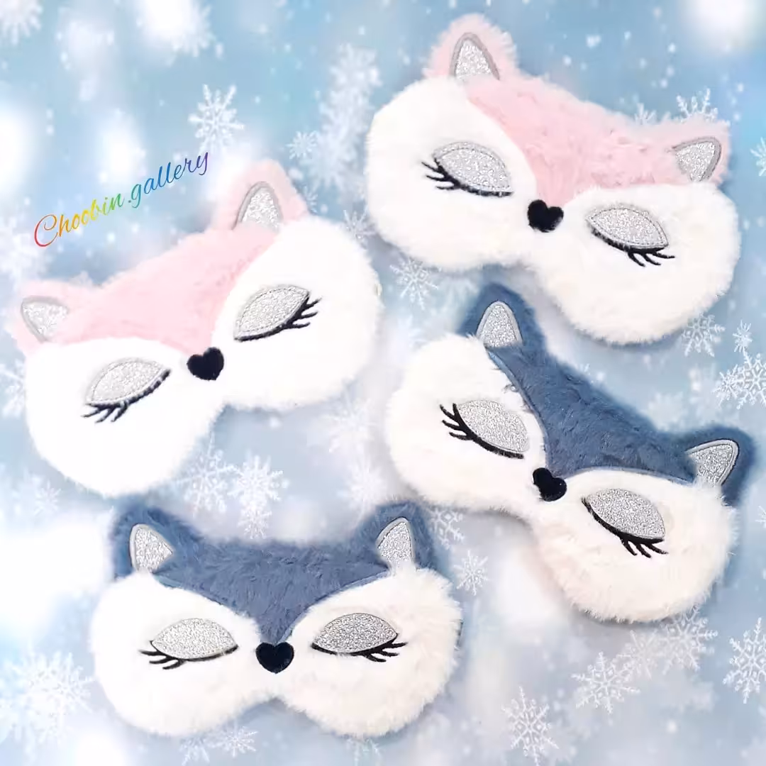 چشم بند خواب فانتزی طرح روباه