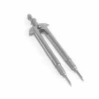 پرگار فلزی، پرگار،یک عددی