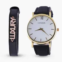 ست ساعتمچی CITIZEN و دستبند مدل 865 دارای باطری اضافه و جعبه 