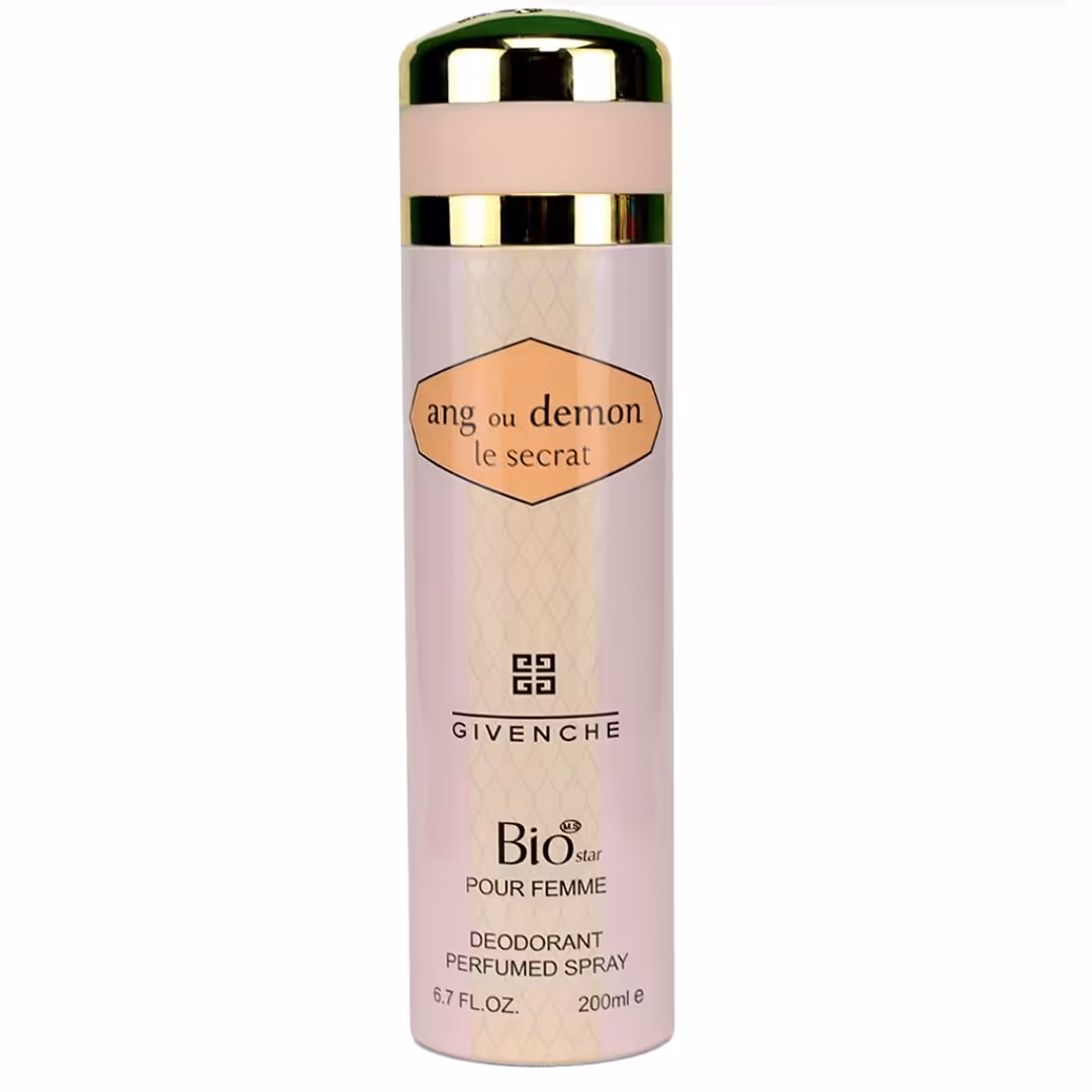 اسپری بدن بیو استار مدل ang ou demon le secrat