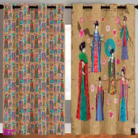 پرده رنس مدل C31-50157 سایز 290x140 سانتی متر