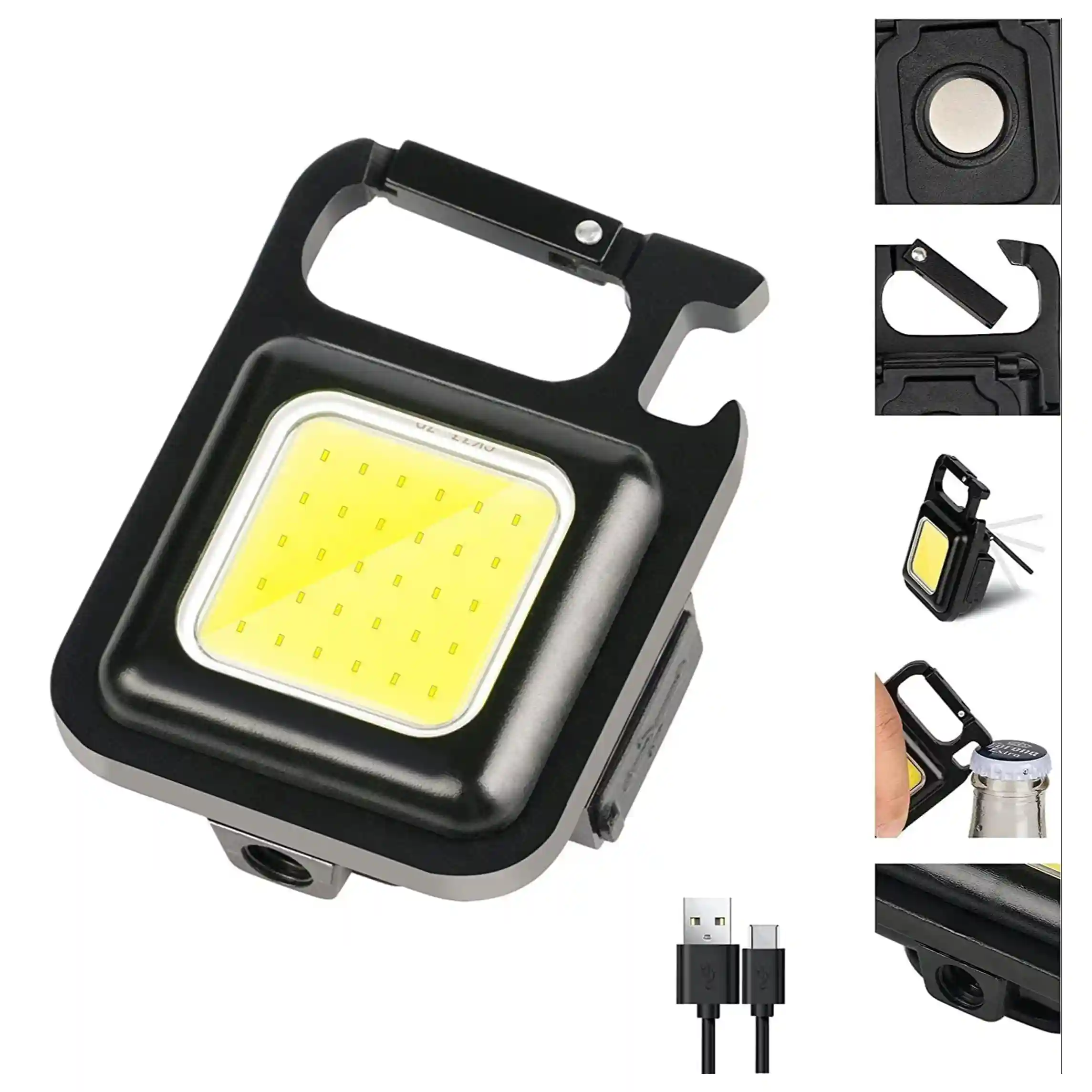 چراغ قوه کوچک مگنتی Keychain Light - آرمان استور