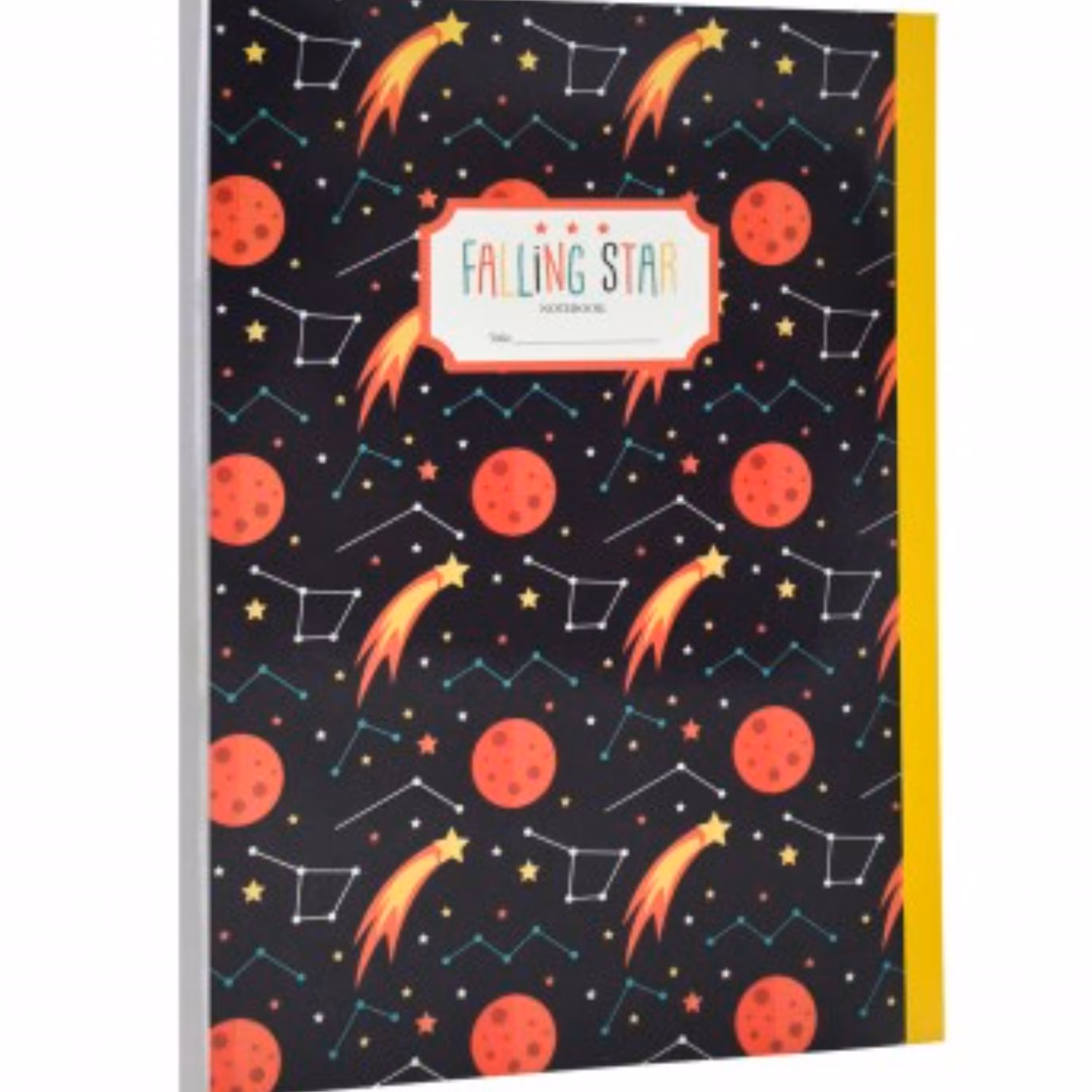 دفتر مشق 100 برگ پاپکو مدل پرونوت یک خط  کد917006