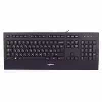 کیبورد با سیم لاجیتک با حروف فارسی مدل K280e