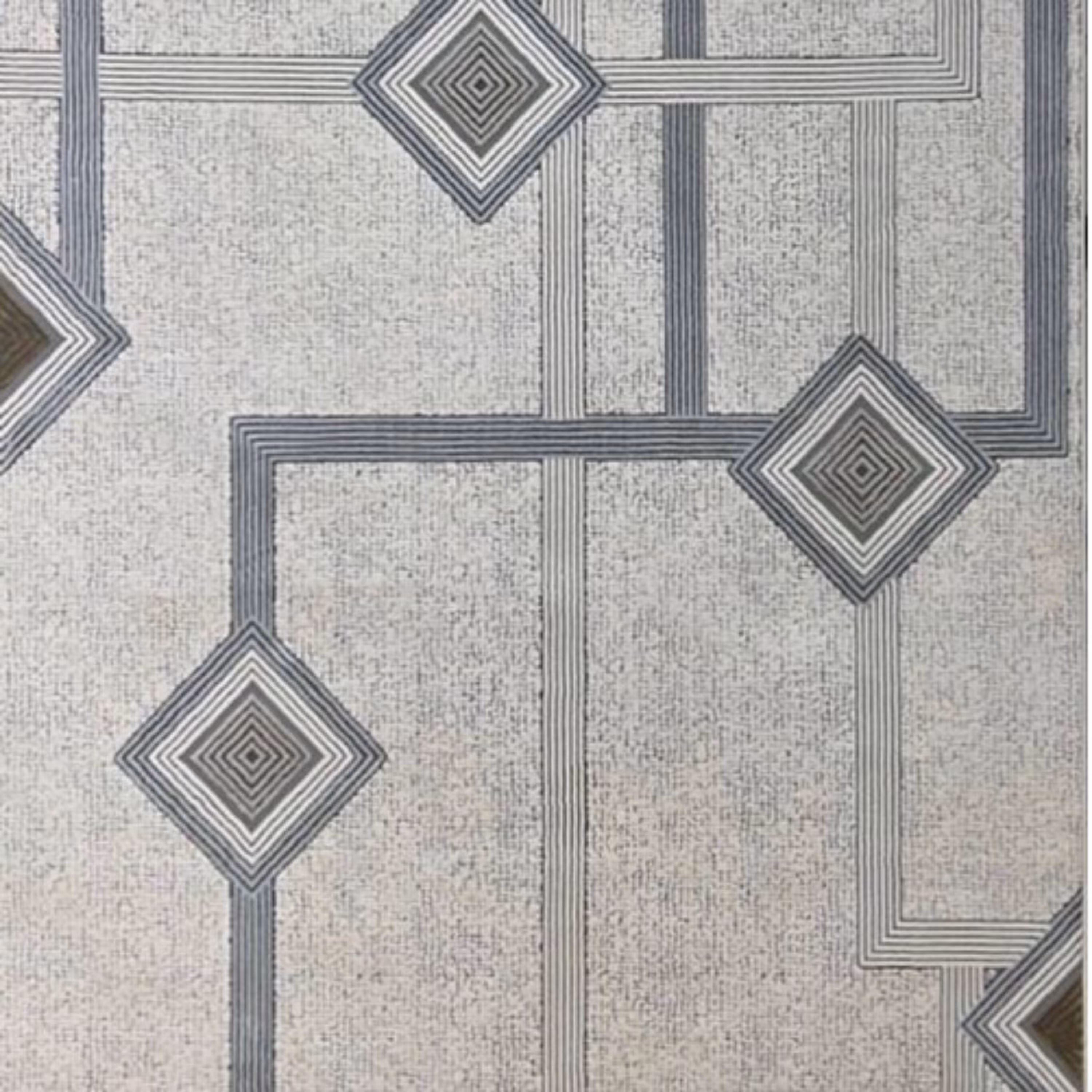 فرش ماشینی دو  متری  (1.20متر در 1.80متر)طرح  BlueSky کد6031