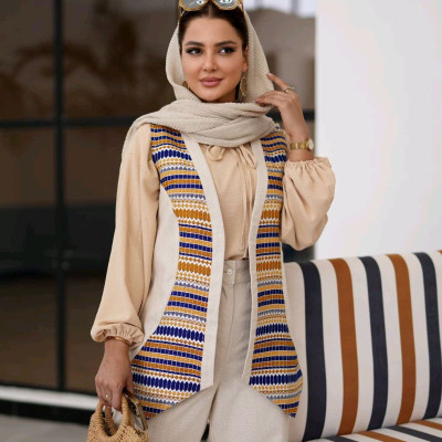 مانتو شلوار زنانه لنین مدل ست