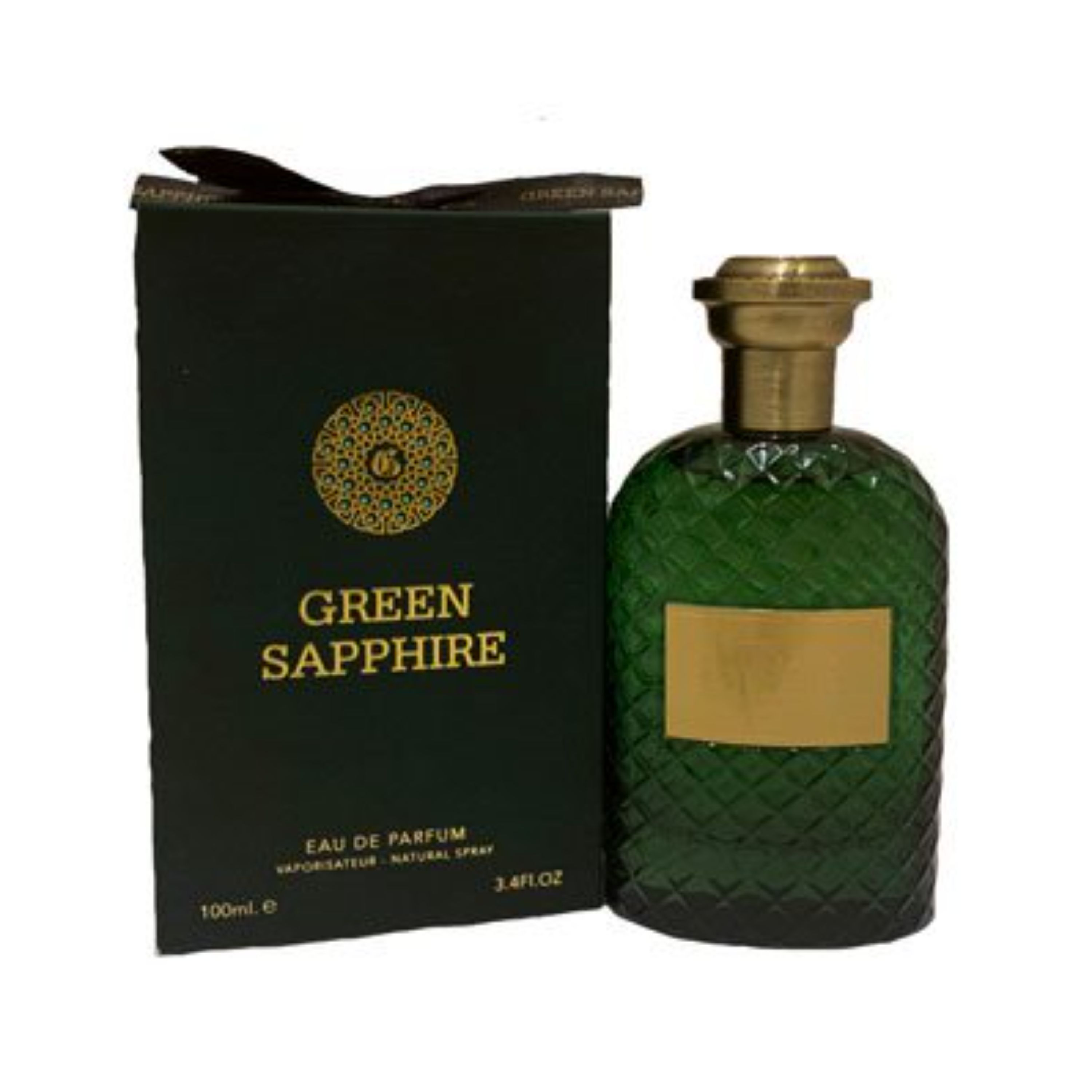عطر ادکلن مردانه آمواژ اپیک فراگرنس ورد گرین سفیر (Fragrance World Green Sapphir