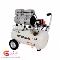 کمپرسور باد بی صدا هیوندای 25 لیتر مدل AC-1024