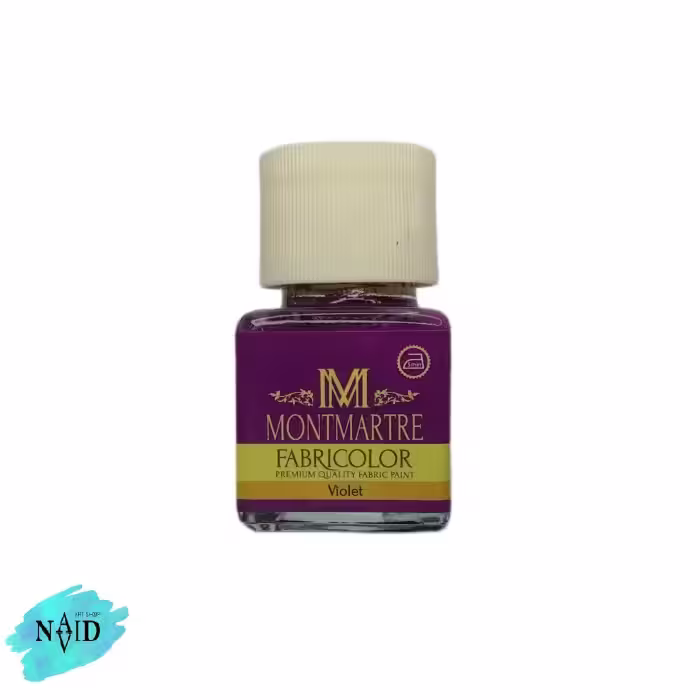 رنگ پارچه مونمارت رنگ Violet حجم 55 میلی لیتر کد 33