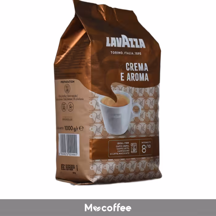 دانه قهوه لاوازا کرما اند آروما یک کیلو گرمی