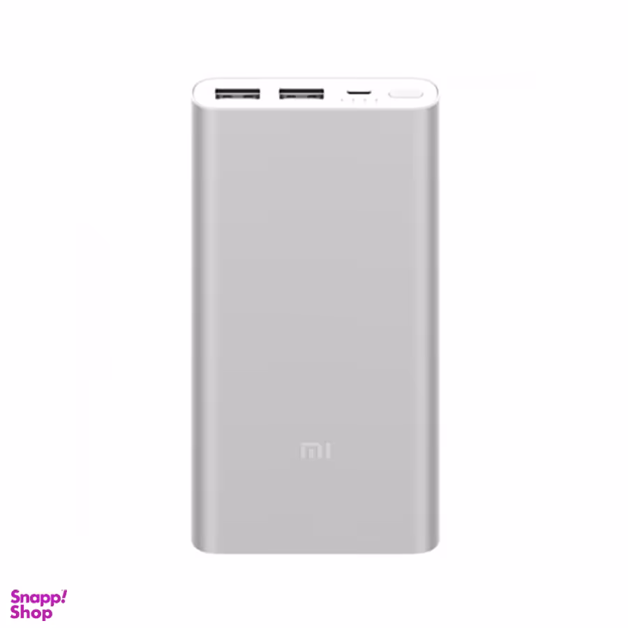 پاوربانک شیائومی مدل MI ظرفیت 10000 میلی آمپر ساعت