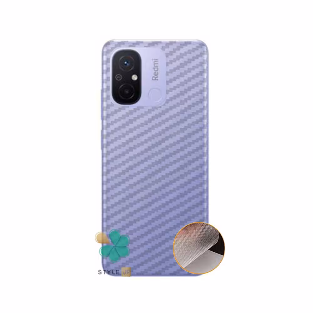 برچسب نانو پشت کربنی گوشی مناسب Xiaomi Redmi 12C