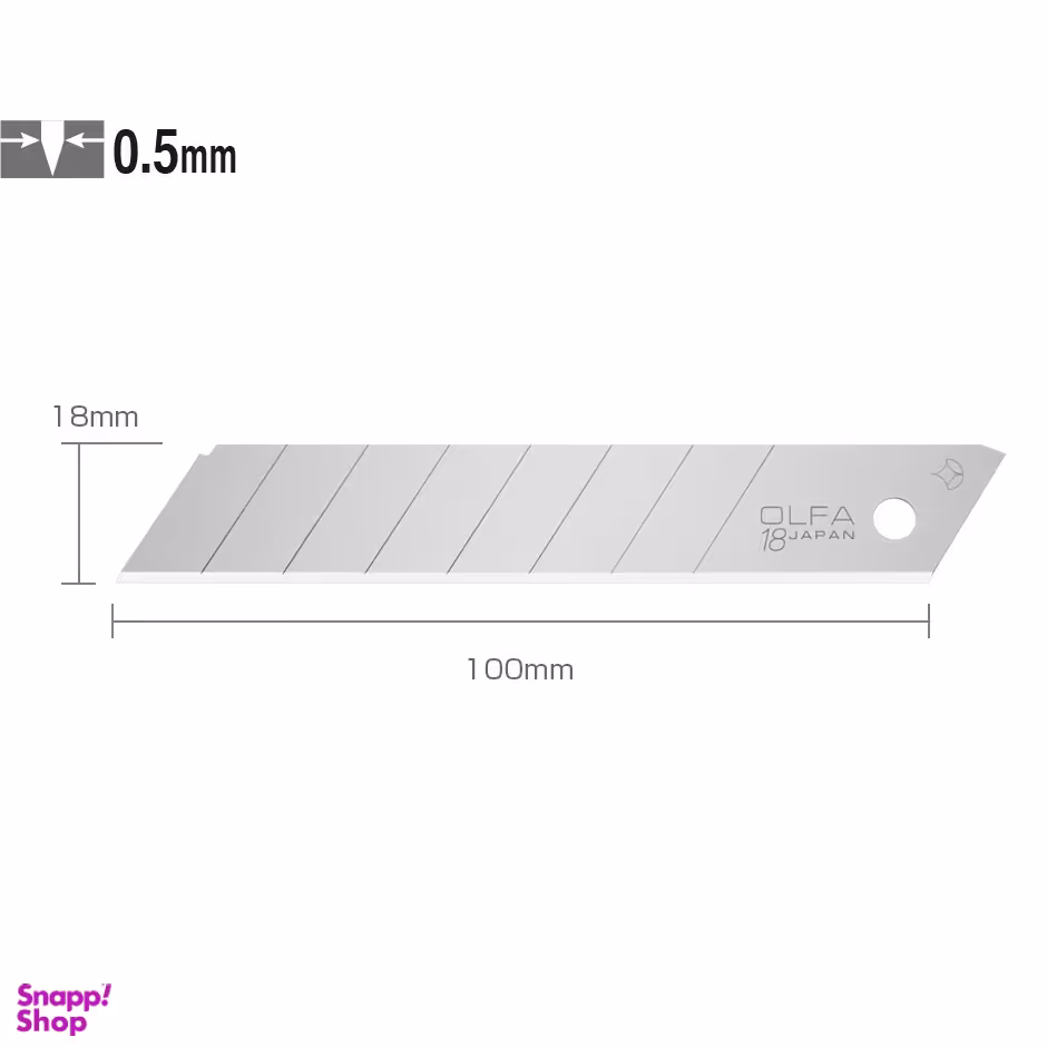 یدک کاتر الفا (Olfa) مدل LB
