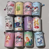 پک 12 عددی دستمال مرطوب قوطی فانتزی به قیمت عمده