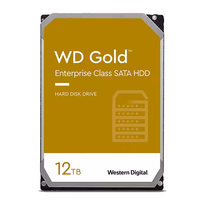 قیمت و خرید هارد اینترنال وسترن دیجیتال 12 ترابایت مدل Hard Drive WD Gold 12TB