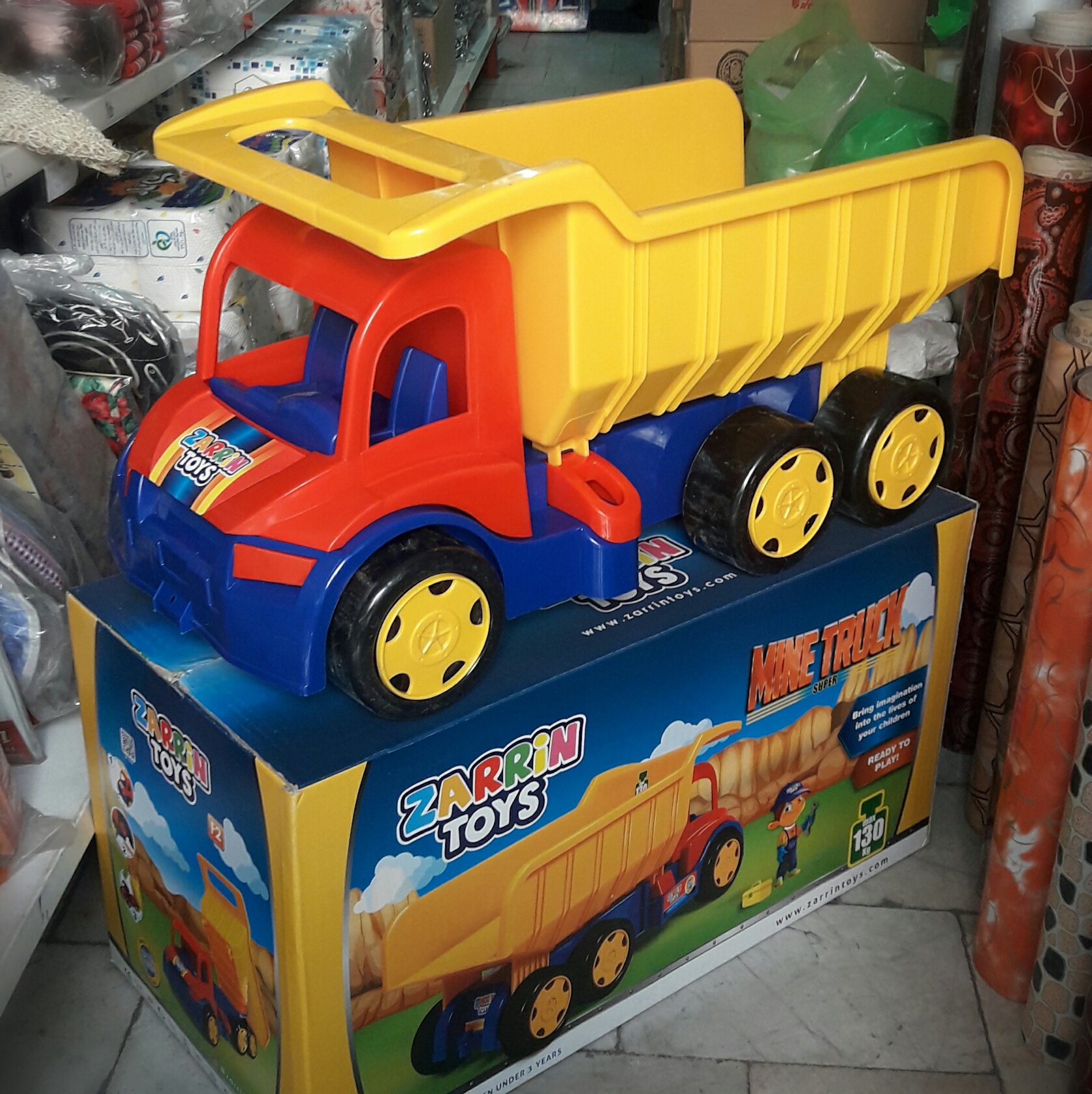 کامیون 6 چرخ سوپر معدن 130 کیلوگرمی