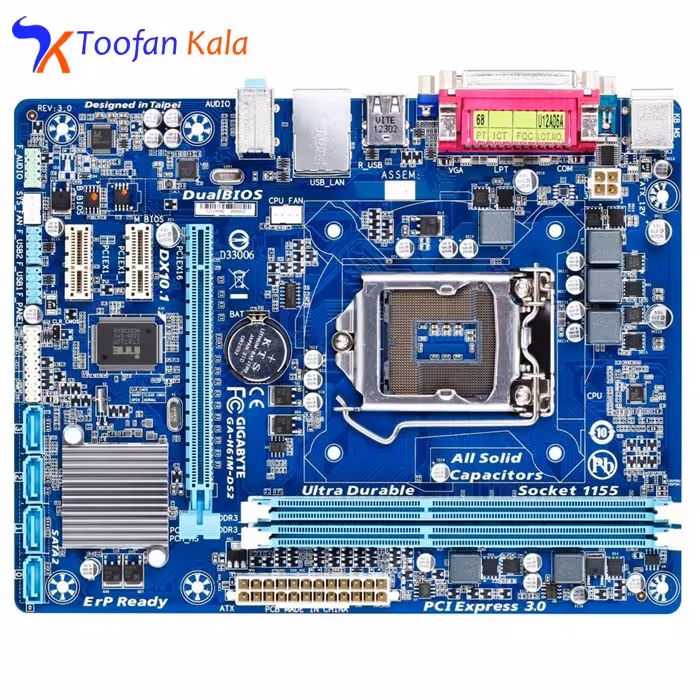 مادربرد گیگابایت مدل H61M-DS2