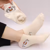 جوراب ست مادر فرزندی اردک قلبی مناسب 1سال تا بزرگسال