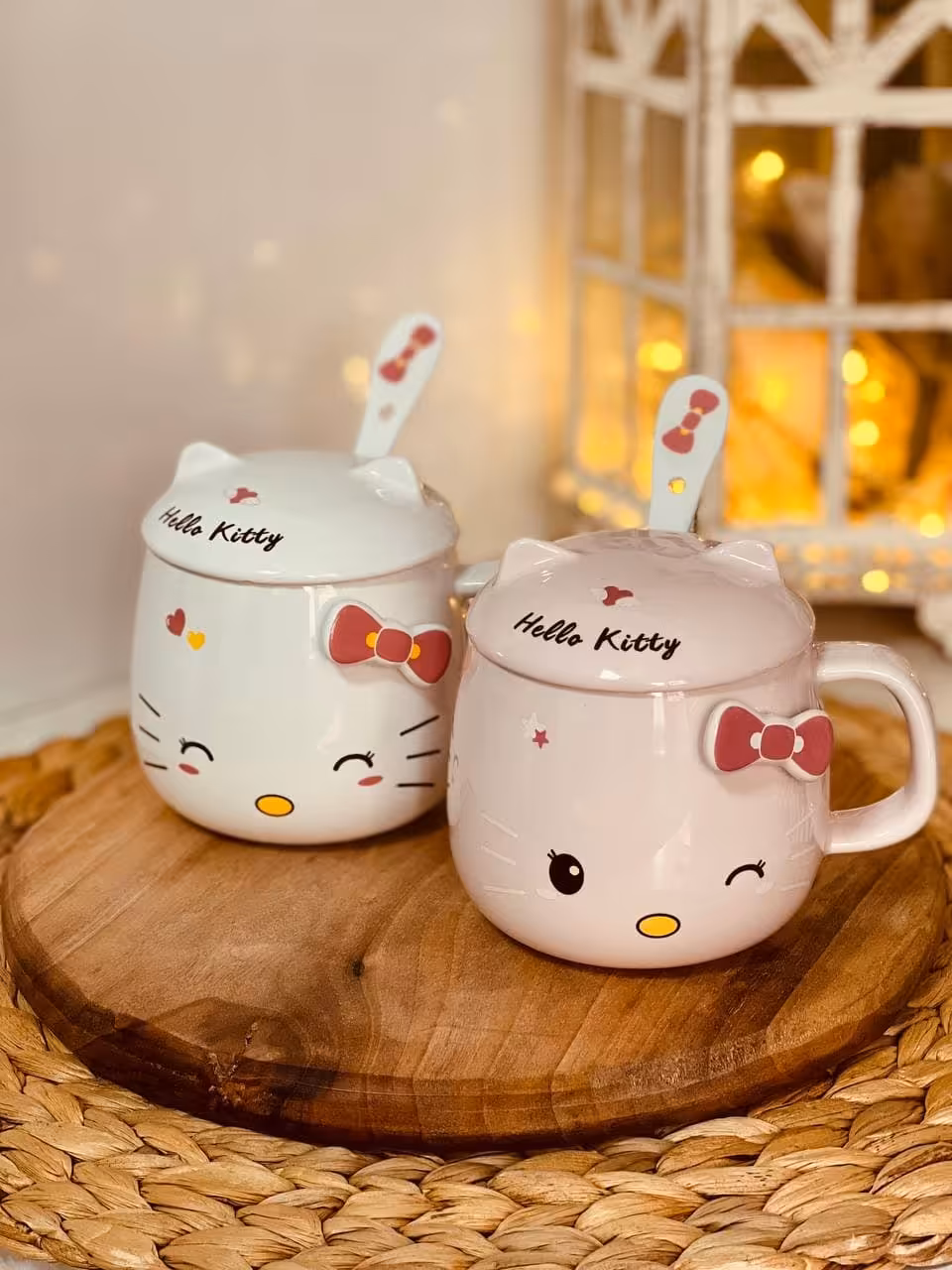 ماگ کیتی درب دار