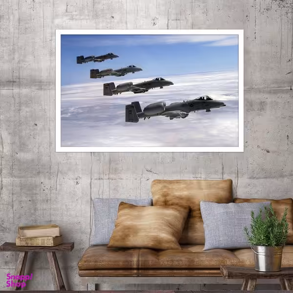 تابلو بکلیت طرح جت جنگی مدل W-S5689