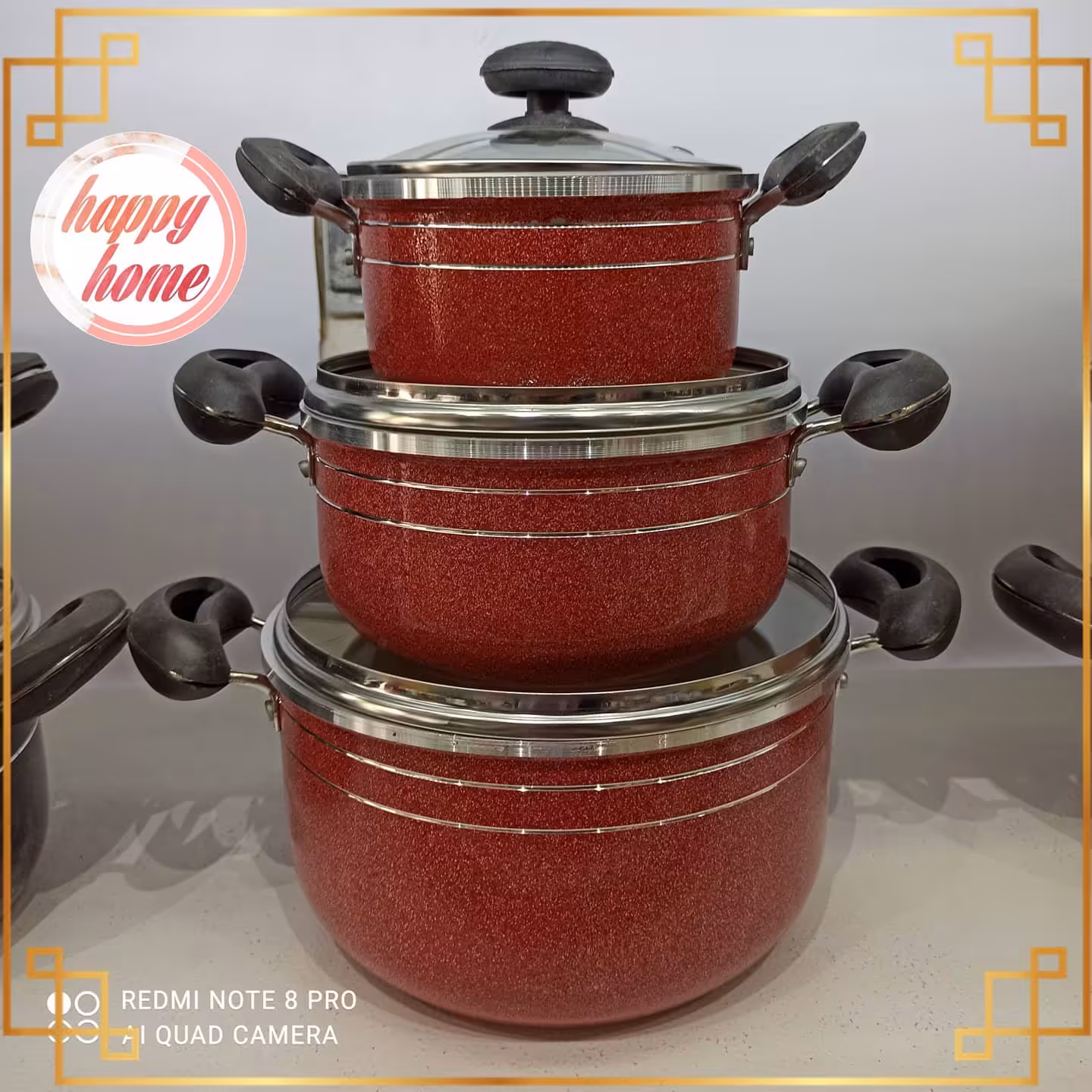 سرویس 6 پارچه قابلمه زردیس