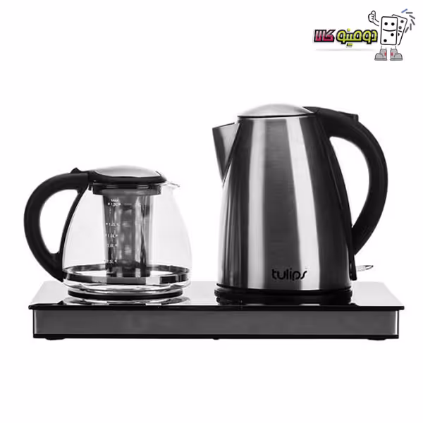 خرید چای ساز صفحه ای تولیپس مدل TM-451 SG استیل - دومینو کالا
