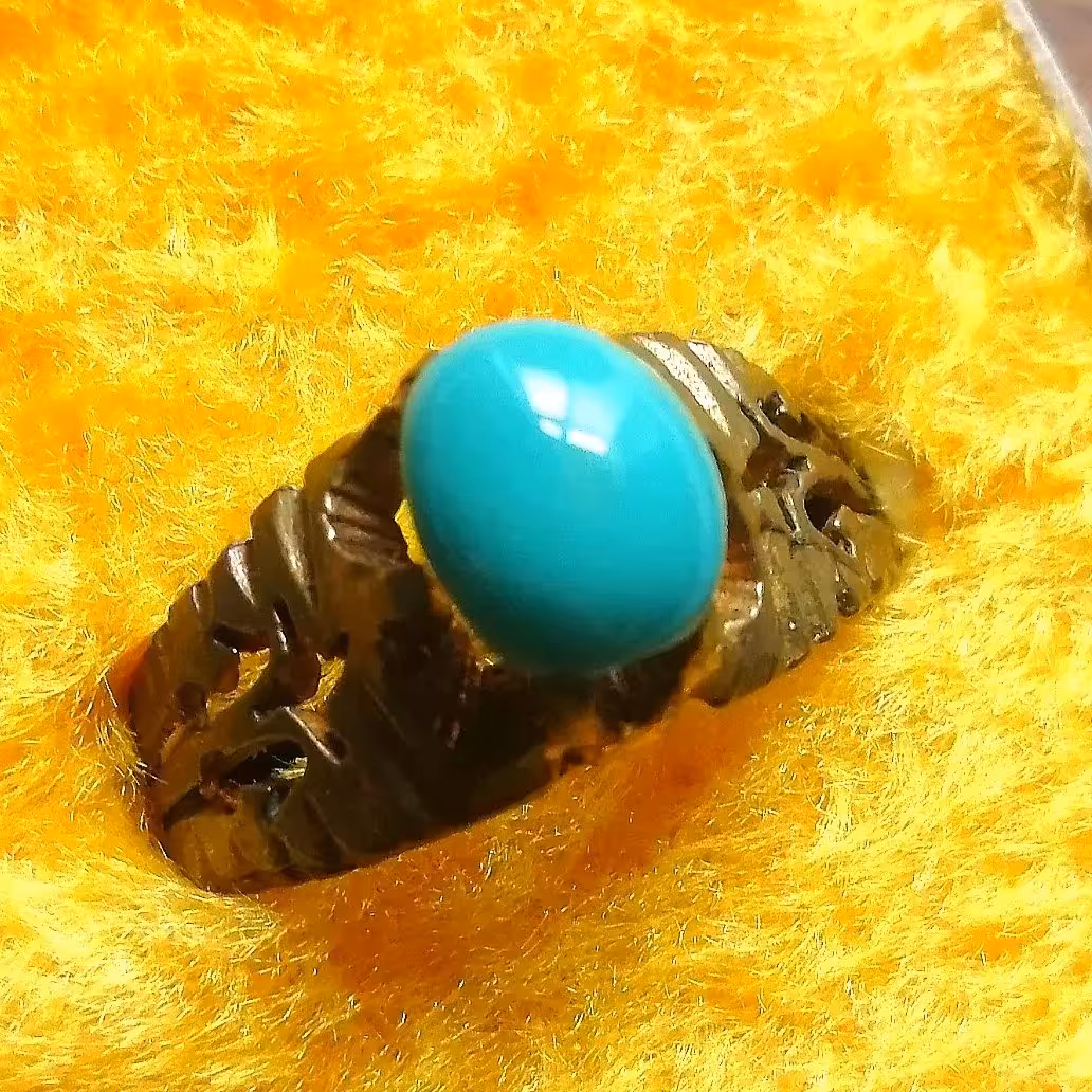 فیروزه نیشابوری اصل طبیعی عجمی مغز سنگ