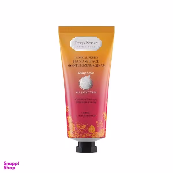 کرم مرطوب کننده دیپ سنس مدل tropical fruits حجم 60 میلی لیتر