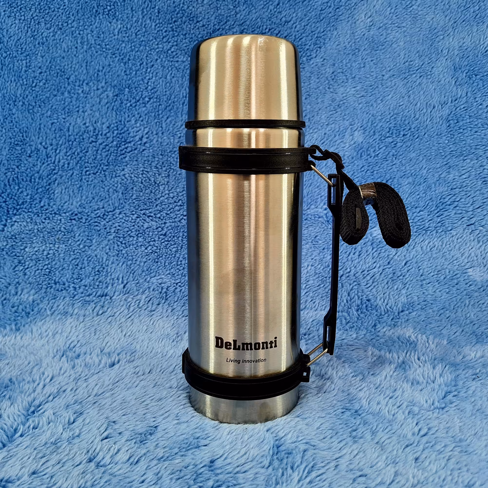 فلاسک 1 لیتر استیل دلمونتی مدل DL-1470 مسافرتی