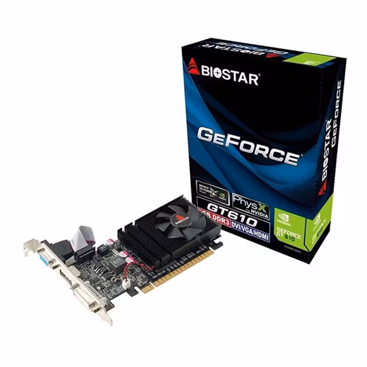 کارت گرافیک BIOSTAR GT610 2GB DDR3