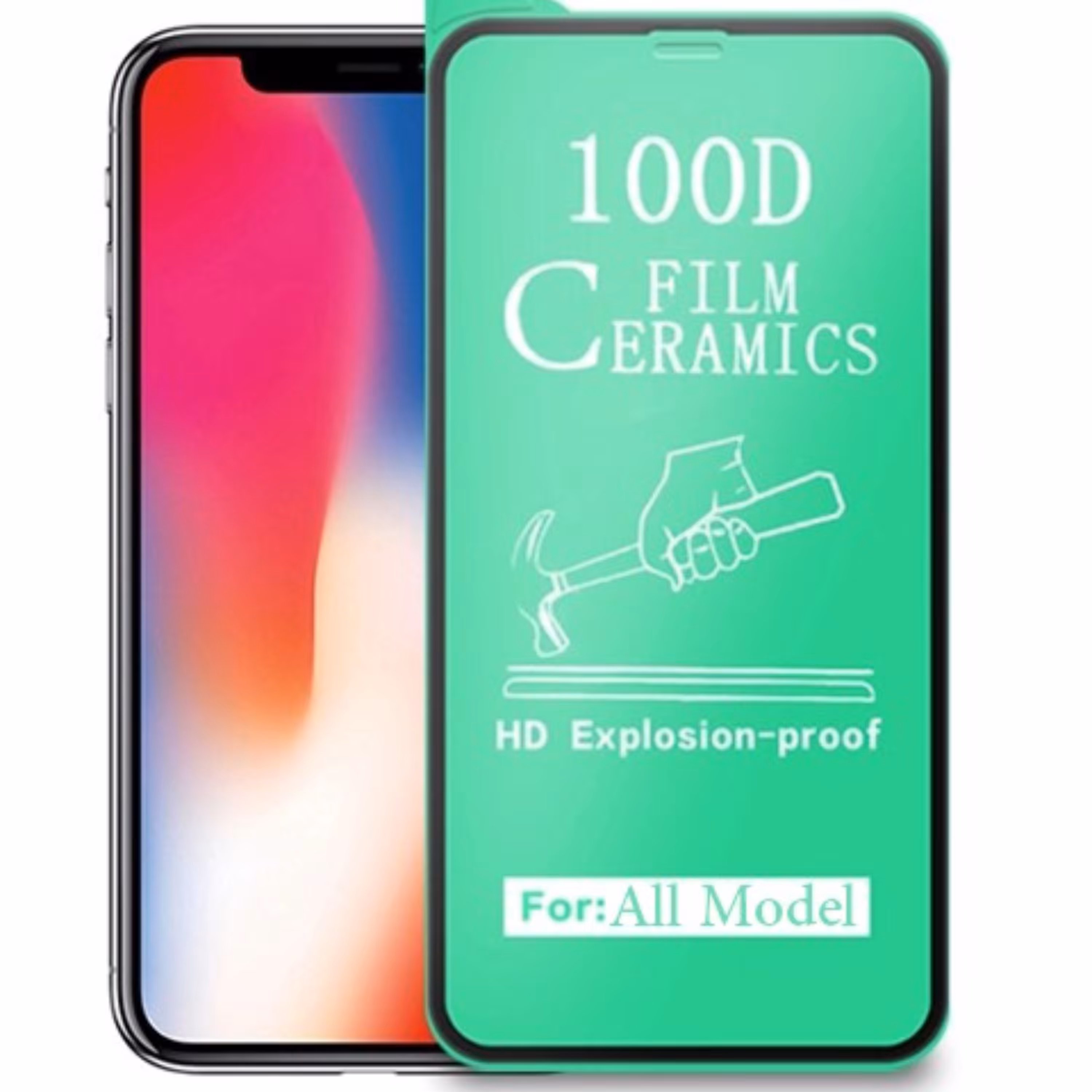 محافظ صفحه نمایش سرامیکی تمامی مدل ها(گلس سرامیک انواع گوشی)