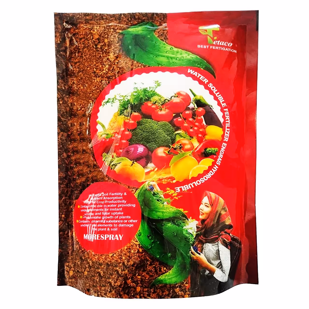 کود درختان میوه تتاکو MORESPRAY وزن 1 کیلوگرم