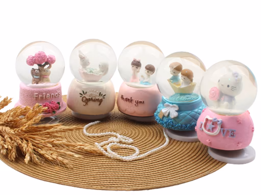 گوی شیشه ای موزیکال (سایز متوسط)