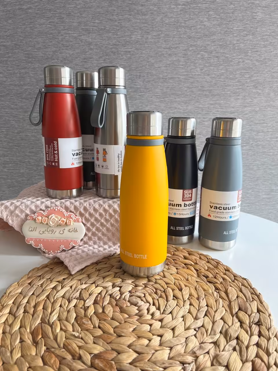 فلاسک وکیوم دماسنج دار 800 میلی لیتر