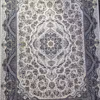 فرش پاتریس 1200شانه  طرح مهتاب کرم 6متری