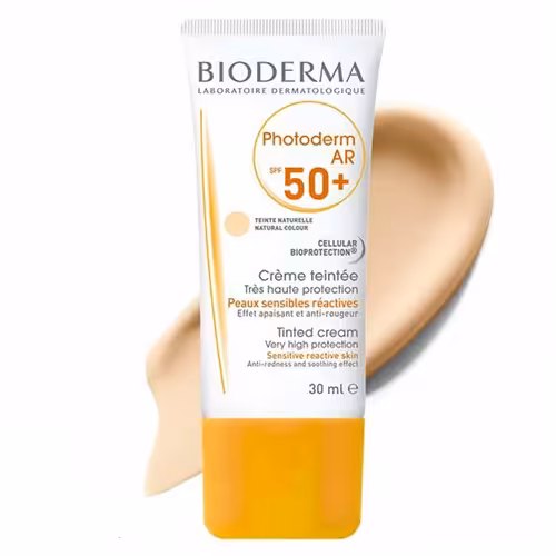 ضد آفتاب رنگی بیودرما spf50