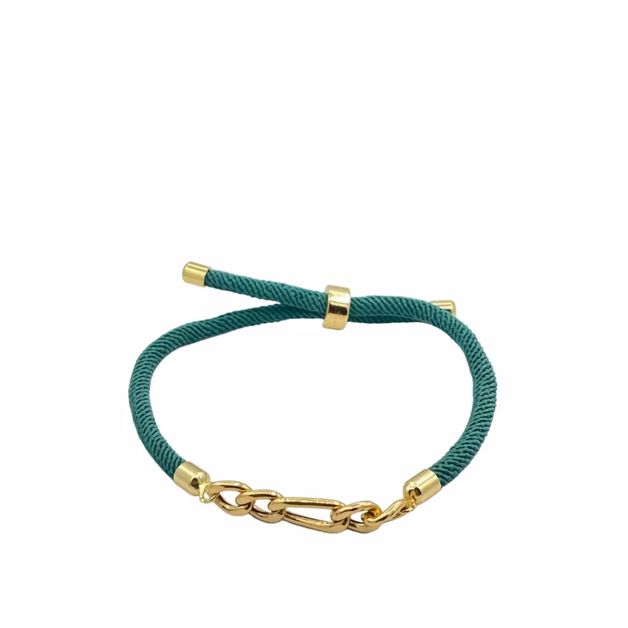 دستبند طلای 18 عیار بند پارچه ای کد DP068