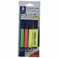 ماژیک علامت گذار 1 + 3 رنگ استدلر مدل Textsurfer Classic