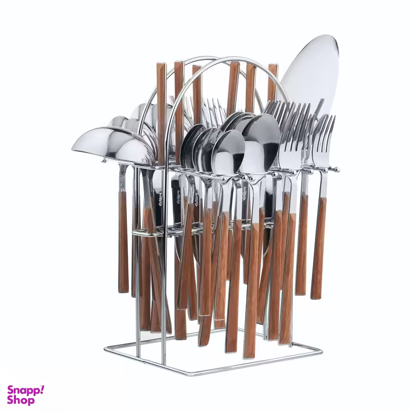 سرویس قاشق و چنگال 33 پارچه جی فی نی مدل 03