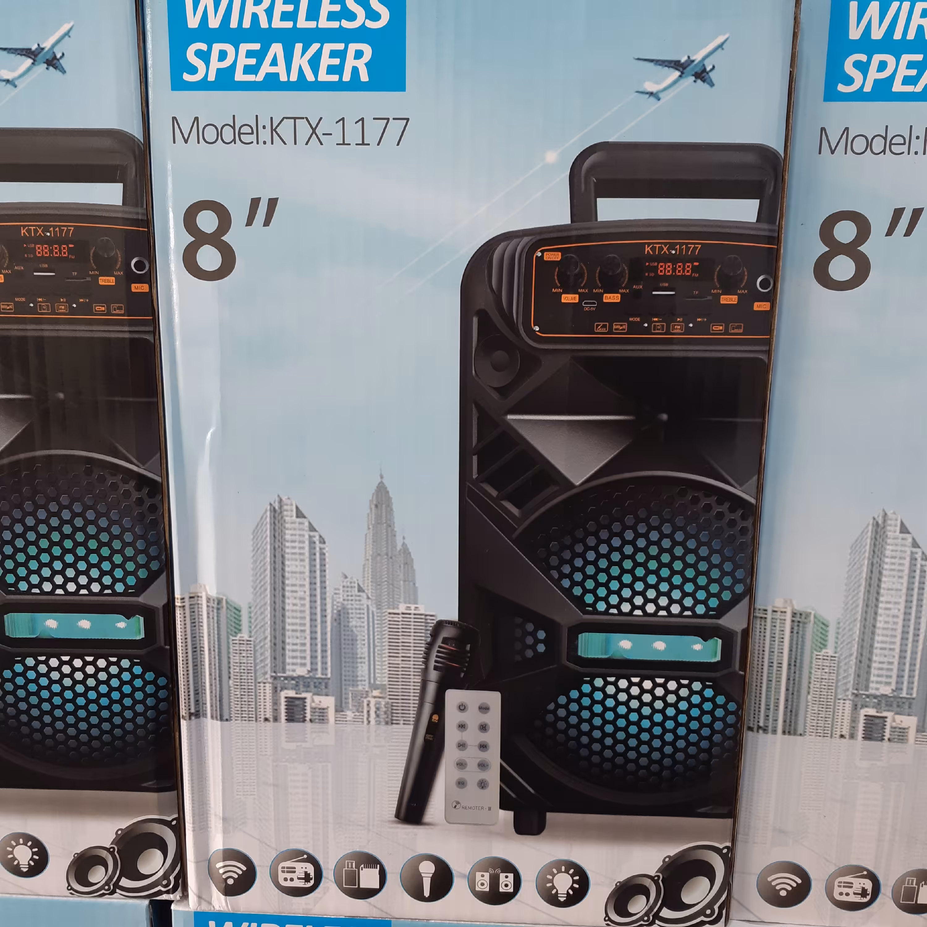 اسپیکر بی سیم همراه مدل ktx-1177