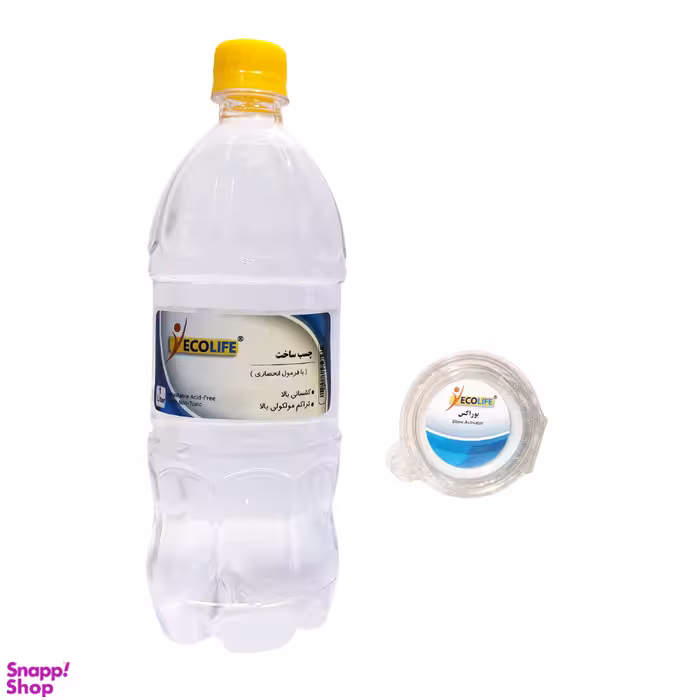 چسب ساخت اسلایم اکولایف کد 14 حجم 1 لیتر