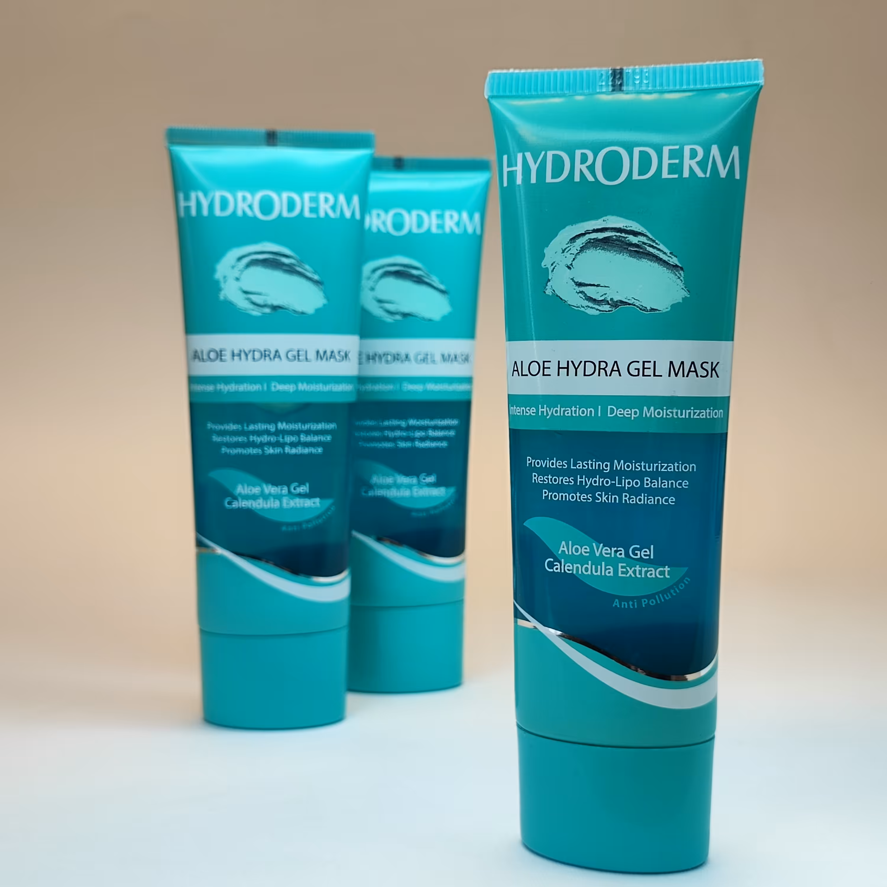 ماسک صورت ژلی آبرسان آلوئه ورا و کالاندولا 100میل هیدرودرم