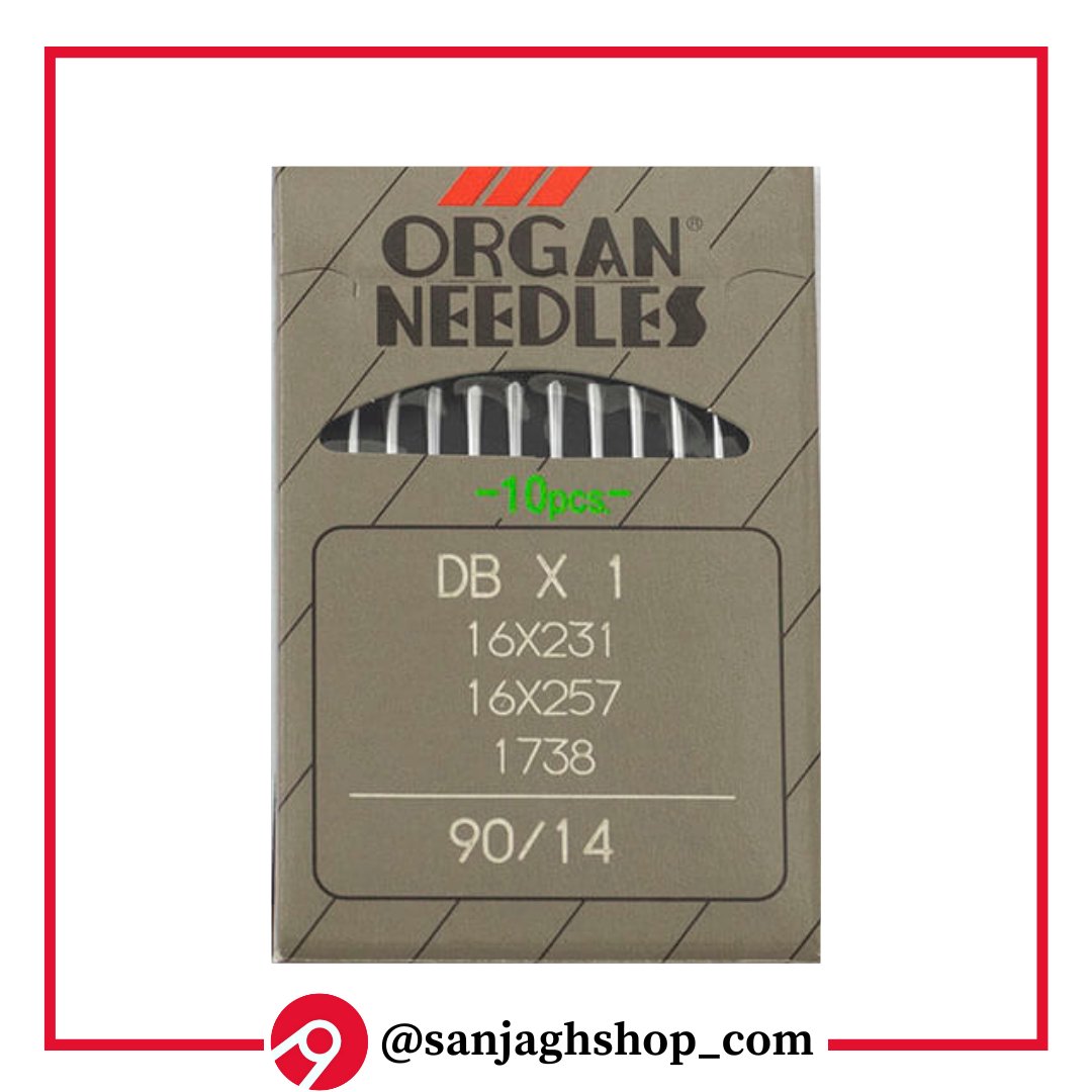 سوزن چرخ صنعتی راسته دوز شماره14 اصل سوزن DB14 سوزن صنعتی14