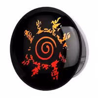 آینه جیبی خندالو طرح طلسم ناروتو انیمه ناروتو Naruto مدل تاشو کد 11278