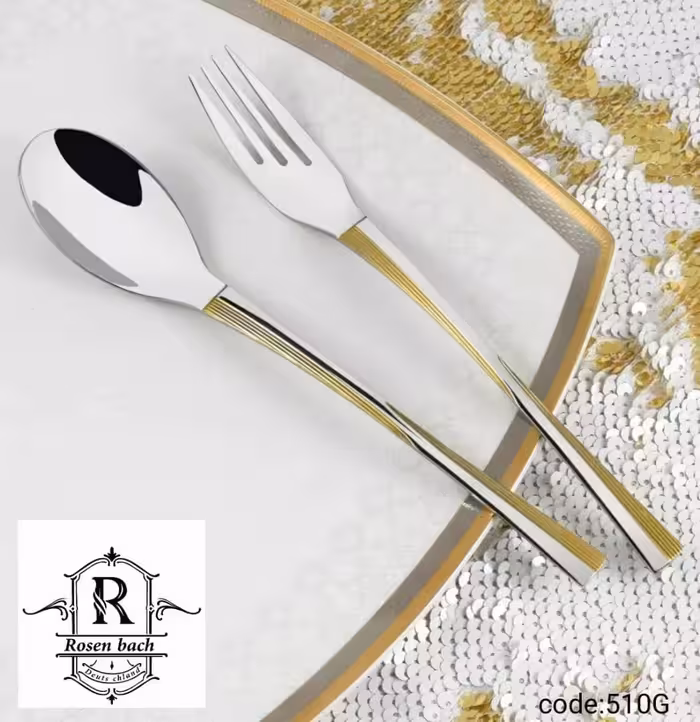 سرویس قاشق چنگال رزنباخ  161 پارچه روزنباخ (36 نفره بدون باکس) کد 510G