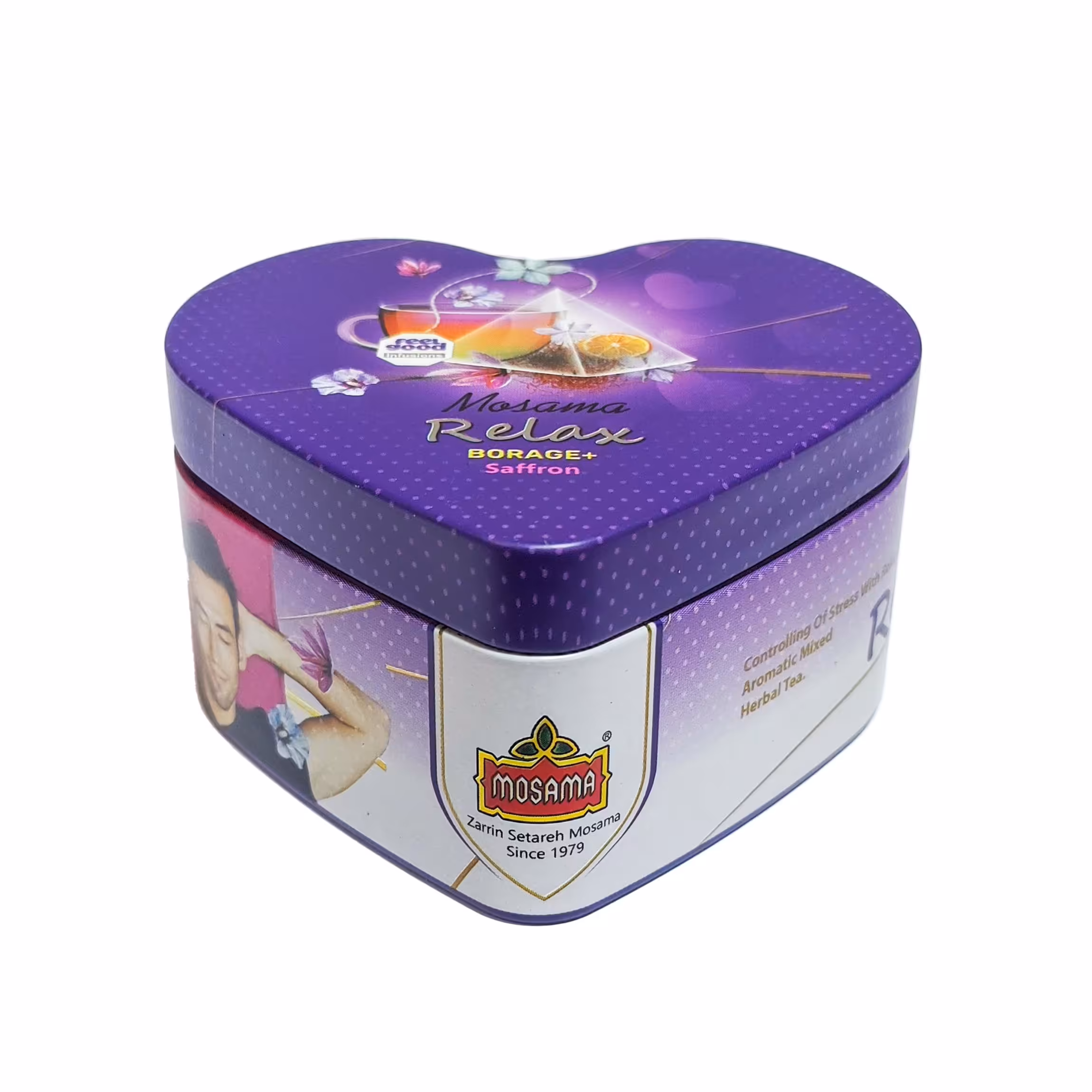 دمنوش هرمی قلبی ریلکس مسما - 20 گرم بسته 10 عددی