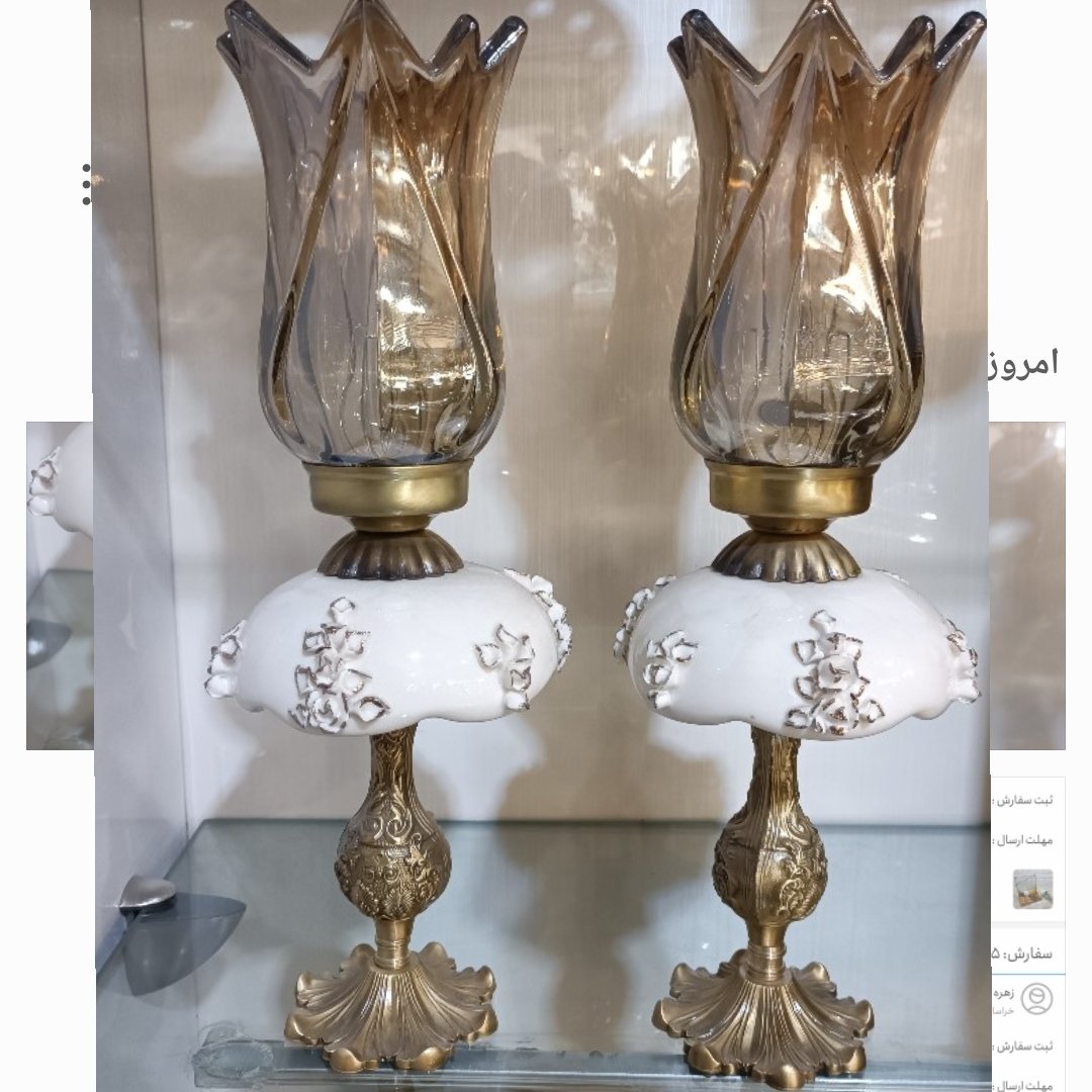 شمعدان برنجی  
