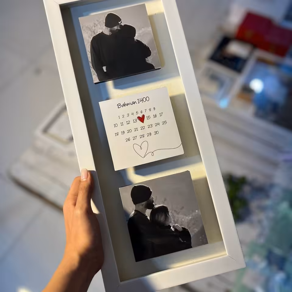 تابلو سه تکه عمق دار با طرح دلخواه شما