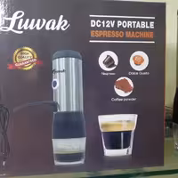 مینی پرسو فندکی خودرو مدل لواک مینی پرسو مسافرتی اسپرسوساز مسافرتی